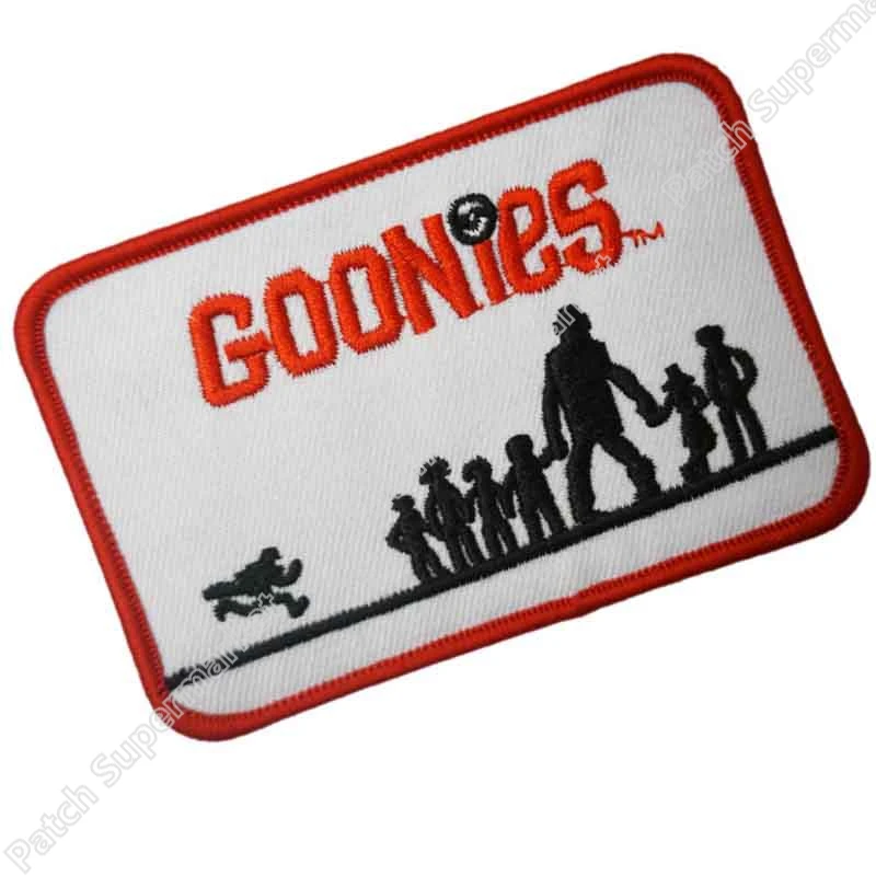GOONIES TV MOVIE Series Uniform BLACK punk rockabilly applique sew on/ iron on patch Wholesale x'mas gift
GOONIES TV MOVIE Series Uniform BLACK punk rockabilly applique sew on/ iron on patch Wholesale x'mas gift