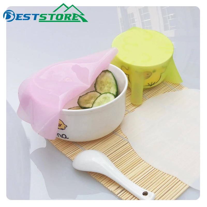 Food grade silicone preservative film cover fresh-keeping cover microwave heating cover fridge bowl cover bowl lid
Food grade silicone preservative film cover fresh-keeping cover microwave heating cover fridge bowl cover bowl lid