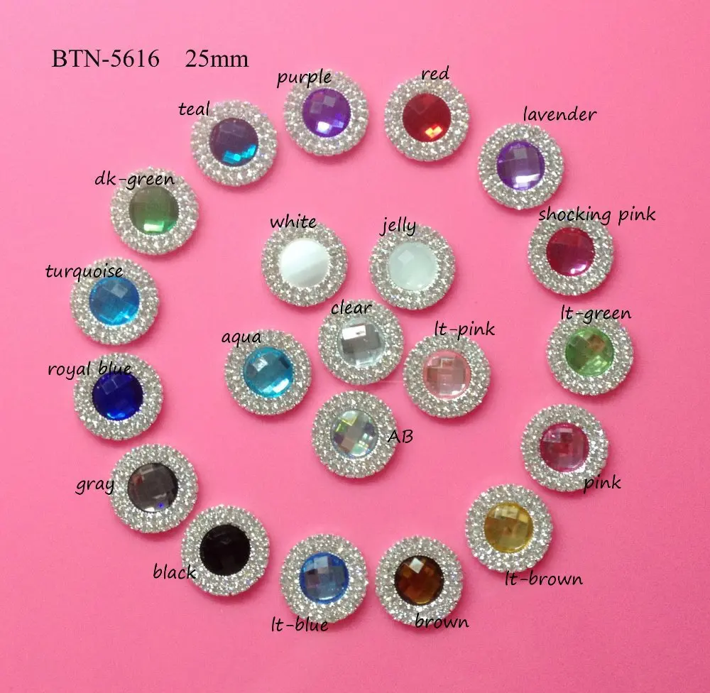 Free shipping 25mm acrylicdouble row rhinestone button flatback mix colors 50PCS/lot(BTN-5616)
Free shipping 25mm acrylicdouble row rhinestone button flatback mix colors 50PCS/lot(BTN-5616)