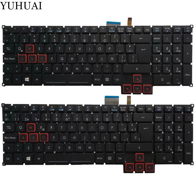 NEW Latin/spanish laptop Keyboard for Acer Predator 17 15 G9-791 G9-791G G9-591 G9-591G G9-591R LA/SP keyboard
NEW Latin/spanish laptop Keyboard for Acer Predator 17 15 G9-791 G9-791G G9-591 G9-591G G9-591R LA/SP keyboard