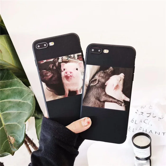 Funny Cartoon Pig Print Pattern Phone Case For iphone X Case For iphone 6 6S 5 5s 7 8 plus Soft Cute Couple Cases for Samsung
Funny Cartoon Pig Print Pattern Phone Case For iphone X Case For iphone 6 6S 5 5s 7 8 plus Soft Cute Couple Cases for Samsung
