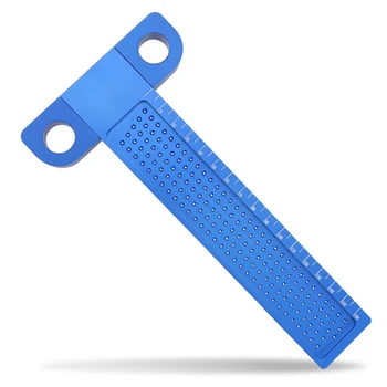 Aluminum Alloy Woodworking T Ruler Crossed Marking Gauge Aluminum Alloy Metric Measuring Tools Carpenter 0-160mm Hole
Aluminum Alloy Woodworking T Ruler Crossed Marking Gauge Aluminum Alloy Metric Measuring Tools Carpenter 0-160mm Hole