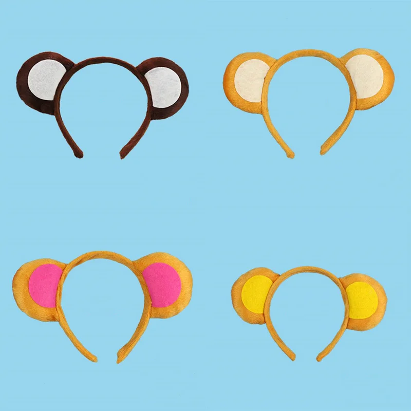 Kids Children Monkey Ears Headband Zoo Animal Cosplay Hairband Dress Up Hair Accessories Birthday Party Favor Halloween
Kids Children Monkey Ears Headband Zoo Animal Cosplay Hairband Dress Up Hair Accessories Birthday Party Favor Halloween