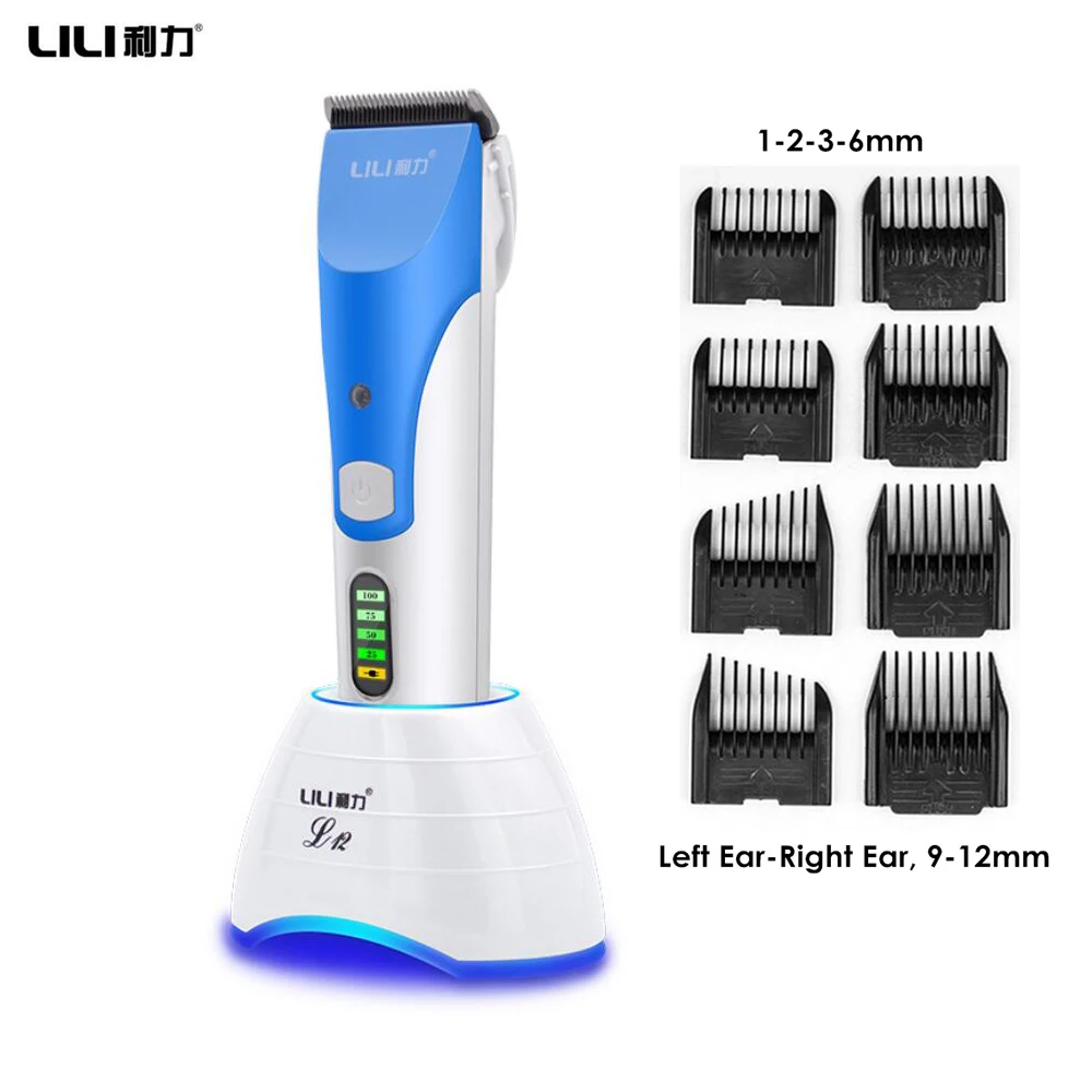 Professional Electric Hair Clipper Rechargeable Hair Trimmer Beard Shaver for Men LCD Display Haircut Machine 8pc Nozzles 1-12mm
Professional Electric Hair Clipper Rechargeable Hair Trimmer Beard Shaver for Men LCD Display Haircut Machine 8pc Nozzles 1-12mm