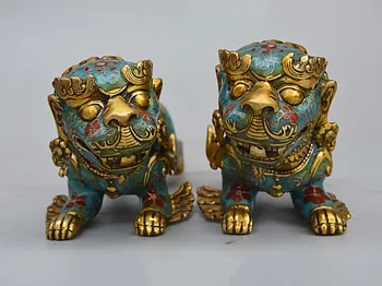 wedding decoration 8" Classic Chinese Bronze Gilt Cloisonne Evil Lion Beast Head Human Pair Statue
wedding decoration 8" Classic Chinese Bronze Gilt Cloisonne Evil Lion Beast Head Human Pair Statue