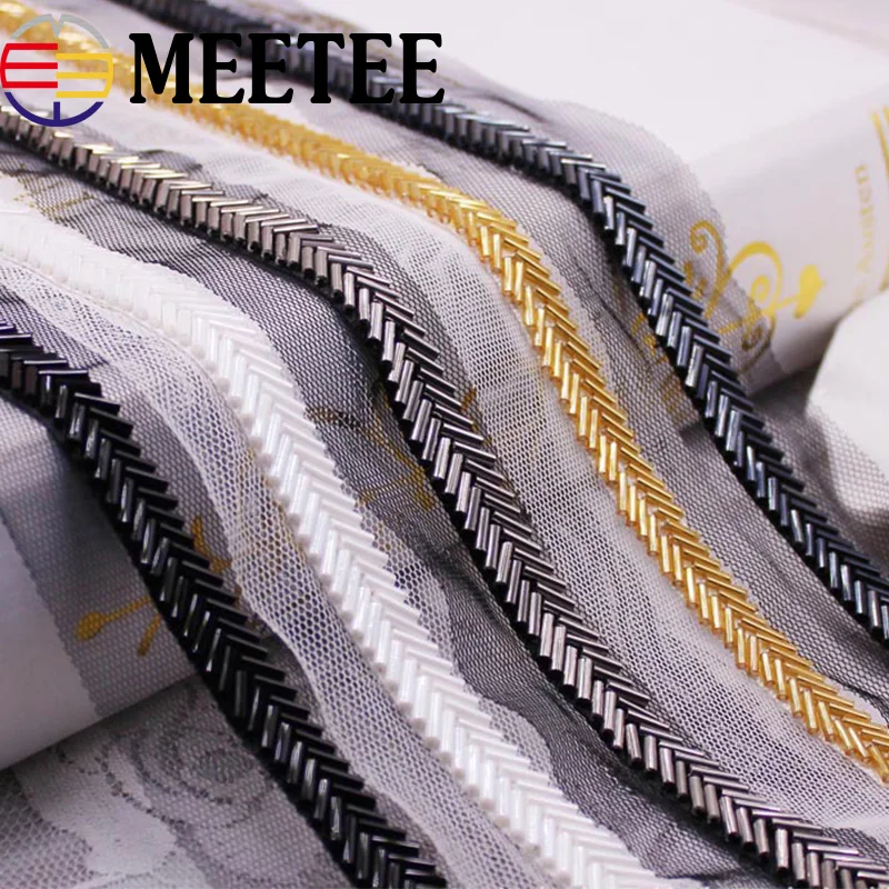 

2Yards Herringbone Beaded Lace Trim Mesh Lace Ribbons Trimming Garment Collar Decor Costume Dress Lace Applique DIY Crafts KY940