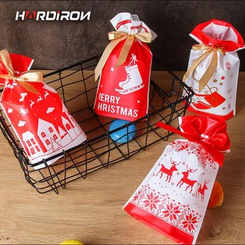 HARDIRON 0.12mm Ribbon Drawstring Biscuit Bag Christmas New Year Lucky Bag Baking Nougat Gift Sack
HARDIRON 0.12mm Ribbon Drawstring Biscuit Bag Christmas New Year Lucky Bag Baking Nougat Gift Sack