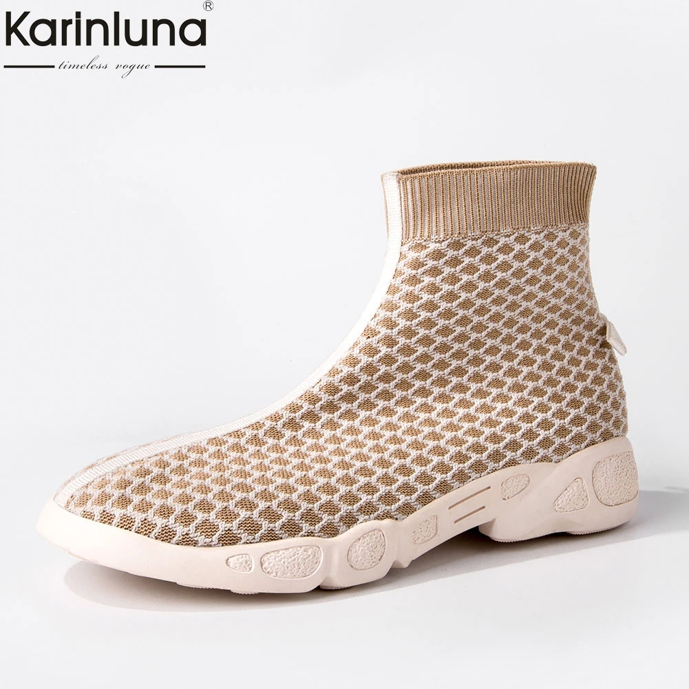 Women's Fashion INS Hot lady comfortable sole sock boots Women Shoes Woman Casual Autumn Spring Ankle Boots 2019
Women's Fashion INS Hot lady comfortable sole sock boots Women Shoes Woman Casual Autumn Spring Ankle Boots 2019
