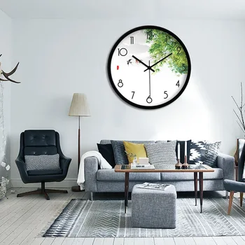 12/14/16 Inch Creative Wall Clock Spring Bird Leaves Pattern Metal / Glass 12 Hours Digital Modern Hanging Watch Clocks Decor
12/14/16 Inch Creative Wall Clock Spring Bird Leaves Pattern Metal / Glass 12 Hours Digital Modern Hanging Watch Clocks Decor