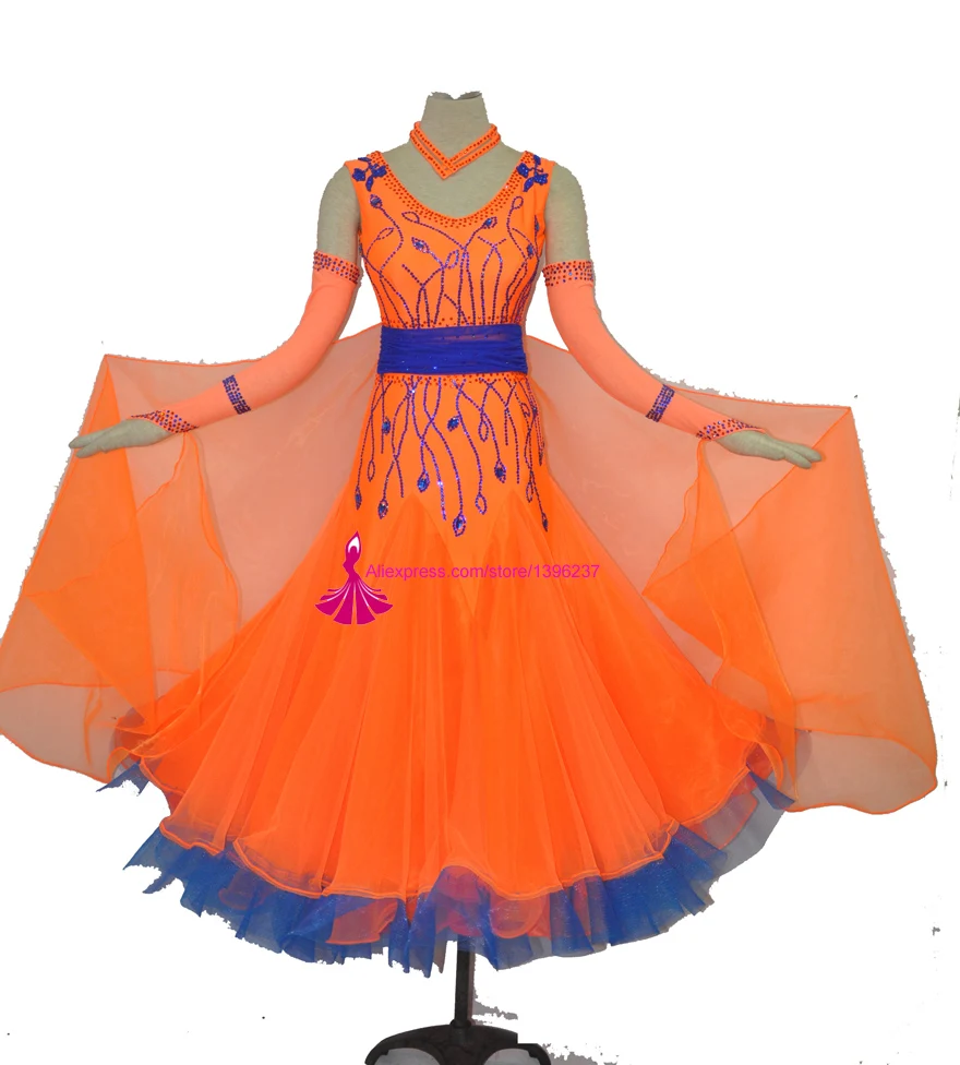 Ballroom Competition Dancing Costume Adult High Quality Custom Made Standard Modern Flamenco Waltz Ballroom Dance Dresses
Ballroom Competition Dancing Costume Adult High Quality Custom Made Standard Modern Flamenco Waltz Ballroom Dance Dresses