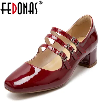 FEDONAS Mary Janes Sweet Party Prom Pumps Women Fashion Spring Summer Shoes Woman Patent Leather Square Toe Shallow Women Shoes
FEDONAS Mary Janes Sweet Party Prom Pumps Women Fashion Spring Summer Shoes Woman Patent Leather Square Toe Shallow Women Shoes
