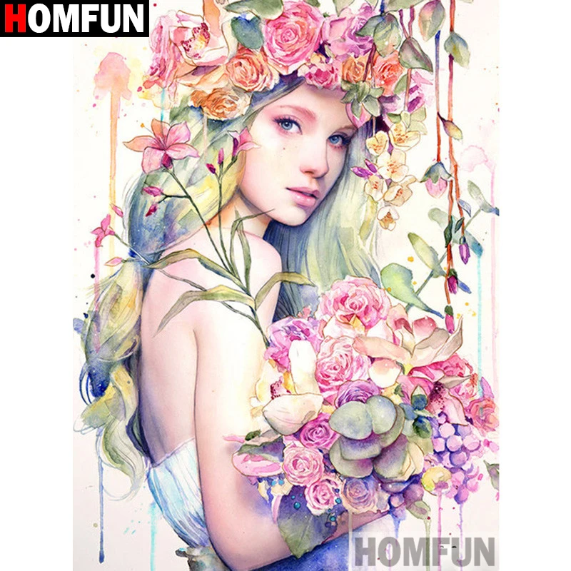 HOMFUN Full Square/Round Drill 5D DIY Diamond Painting "beauty" 3D Embroidery Cross Stitch 5D Home Decor Gift A01060
HOMFUN Full Square/Round Drill 5D DIY Diamond Painting "beauty" 3D Embroidery Cross Stitch 5D Home Decor Gift A01060