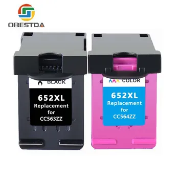 Obestda Ink cartridge replacement for HP 652XL for HP Deskjet 1115 1118 2135 2136 2138 3635 3636 3835 4536 4538 Printer
Obestda Ink cartridge replacement for HP 652XL for HP Deskjet 1115 1118 2135 2136 2138 3635 3636 3835 4536 4538 Printer