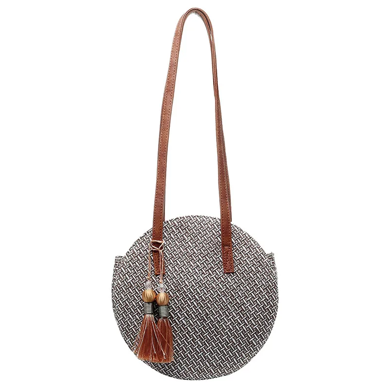 Japan Summer Style Beach Bag Ladies Hand Bags For Women Handwoven Circular Straw Bag Straw Women Shoulder Bag Travel Sac A Main
Japan Summer Style Beach Bag Ladies Hand Bags For Women Handwoven Circular Straw Bag Straw Women Shoulder Bag Travel Sac A Main