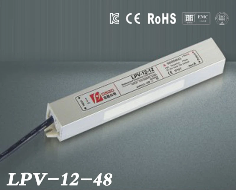 12W AC to DC 48V Waterproof IP67 Electronic Driver outdoor use power supply led strip transformer adapter for underwater light
12W AC to DC 48V Waterproof IP67 Electronic Driver outdoor use power supply led strip transformer adapter for underwater light