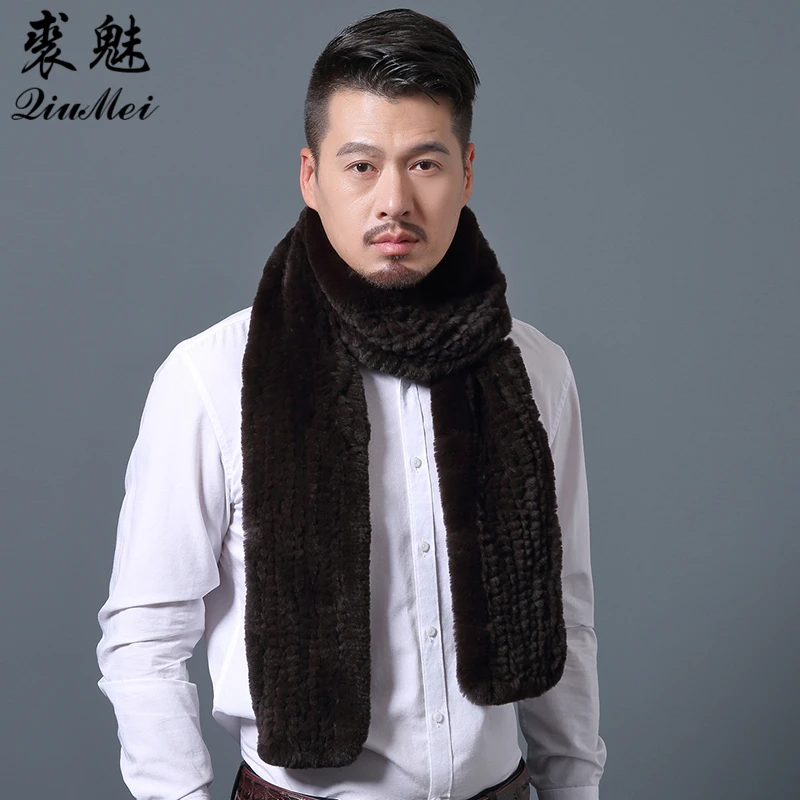 180cm Long Men Scarves Winter 2018 New Natural Rex Rabbit Fur Scarf Fashion Warm Knitted Warm Winter Male Real Fur Scarves Wraps
180cm Long Men Scarves Winter 2018 New Natural Rex Rabbit Fur Scarf Fashion Warm Knitted Warm Winter Male Real Fur Scarves Wraps