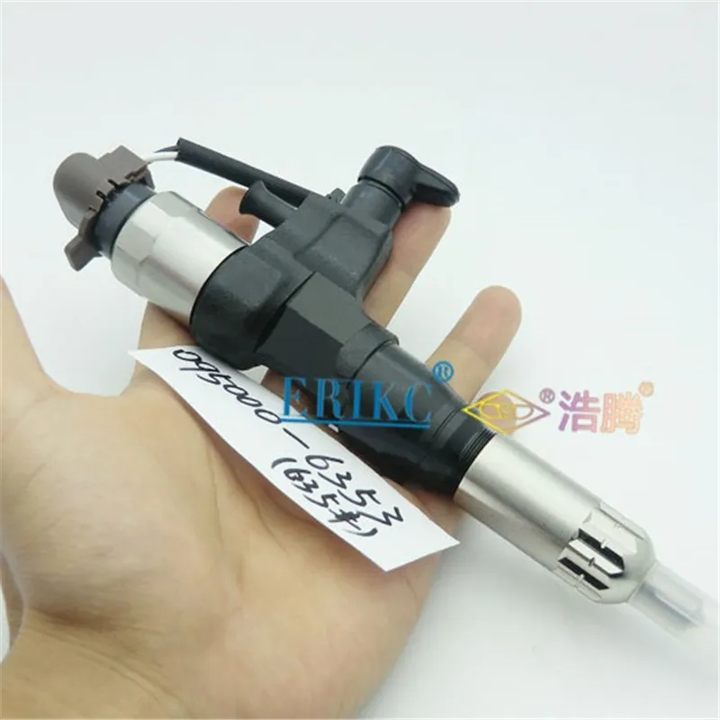 ERIKC 0950006352 Injector 6352 Auto Engine Diesel Fuel Injector 095000-6352 and Common Rail Nozzle Injector Assemblies
ERIKC 0950006352 Injector 6352 Auto Engine Diesel Fuel Injector 095000-6352 and Common Rail Nozzle Injector Assemblies