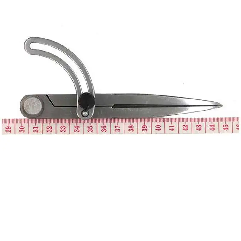 Spacing Compass Adjustable Leather Craft Rotating Tool Scriber DIY Edge Creaser Stitch Wing Divider Cross Line Compasses HFing
Spacing Compass Adjustable Leather Craft Rotating Tool Scriber DIY Edge Creaser Stitch Wing Divider Cross Line Compasses HFing