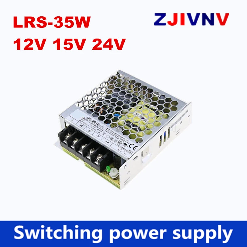 LRS-35-12v 15v 24v LRS-35W-12V 3A , Single Output Switching Power Supply 35W 24V 1.5A
LRS-35-12v 15v 24v LRS-35W-12V 3A , Single Output Switching Power Supply 35W 24V 1.5A