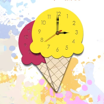 Nordic Ice Cream Wall Clocks Cartoon Mute Watch Wall Home Decor Kids Room Wall Decoration Cute Ornament Baby Gift Reloj De Pared
Nordic Ice Cream Wall Clocks Cartoon Mute Watch Wall Home Decor Kids Room Wall Decoration Cute Ornament Baby Gift Reloj De Pared
