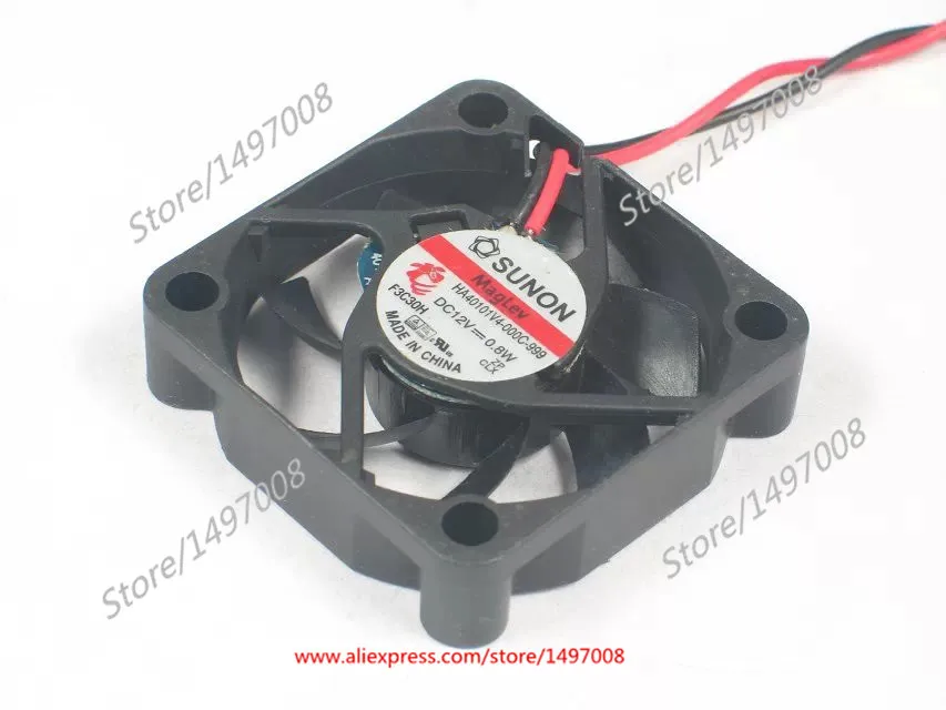Sunon HA4010V4-000C-999 DC 12V 0,8 W 2-проводной 40x40x10 мм вентилятор охлаждения сервера
Sunon HA4010V4-000C-999 DC 12V 0,8 W 2-проводной 40x40x10 мм вентилятор охлаждения сервера