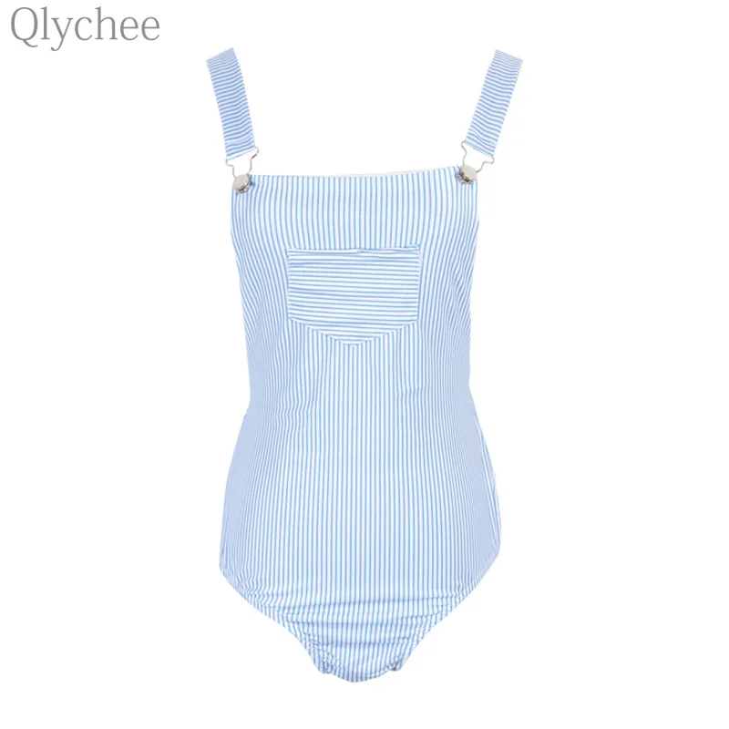 Qlychee Sexy Women Stripe Bodysuit Rompers Sleeveless Bodycon Beachwear White and Blue Fitness Jumpsuit
Qlychee Sexy Women Stripe Bodysuit Rompers Sleeveless Bodycon Beachwear White and Blue Fitness Jumpsuit