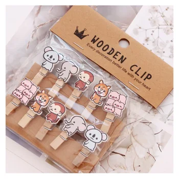 10 Pcs/Set Cute Cat Forest Animals Wooden Clip Photo Paper Clothespin Craft Clips Party Decoration Clip with Hemp Rope
10 Pcs/Set Cute Cat Forest Animals Wooden Clip Photo Paper Clothespin Craft Clips Party Decoration Clip with Hemp Rope