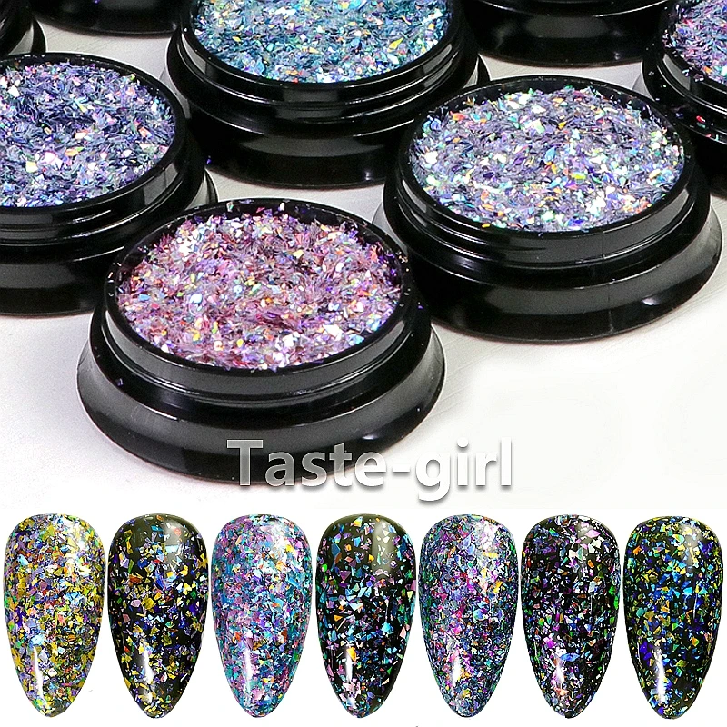 1 Pot Holo Nail Glitter Powder Gradient for UV Gel Polish Nails Decorations Sugar Glitter Dipping Manicure Nail Art Supplies
1 Pot Holo Nail Glitter Powder Gradient for UV Gel Polish Nails Decorations Sugar Glitter Dipping Manicure Nail Art Supplies
