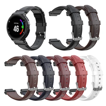 Genuine Leather Watchband Strap For Garmin Forerunner 220 230 235 620 735 S20 S5 S6 Smart Watch Replacement Wrist Band Bracelet
Genuine Leather Watchband Strap For Garmin Forerunner 220 230 235 620 735 S20 S5 S6 Smart Watch Replacement Wrist Band Bracelet