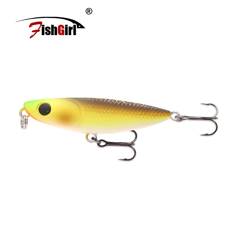 New fishgirl Lures Pesca Hard Fishing Lure TOWADI Isca Artificial Peche 44mm 1.8g Top Water Lure Mini Floating Pencil Bait H30
New fishgirl Lures Pesca Hard Fishing Lure TOWADI Isca Artificial Peche 44mm 1.8g Top Water Lure Mini Floating Pencil Bait H30