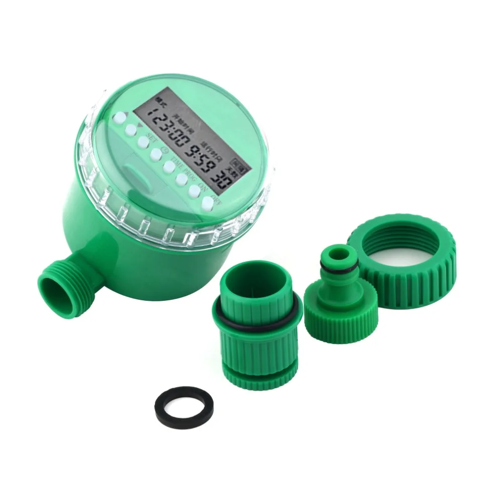 Home Water Timer Garden Irrigation Controller Electronic Sprinkler Control Timer Automatic Electronic Solenoid valver Watering
Home Water Timer Garden Irrigation Controller Electronic Sprinkler Control Timer Automatic Electronic Solenoid valver Watering