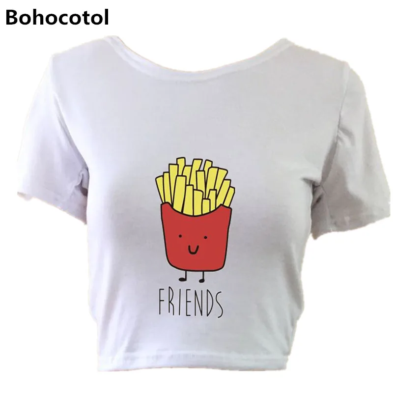 Casual Sexy Hole Female T-Shirt New Best Friend Print Crop Top T Shirt Cropped Tops Hollow Out Short Sleeve Tee Shirt Women
Casual Sexy Hole Female T-Shirt New Best Friend Print Crop Top T Shirt Cropped Tops Hollow Out Short Sleeve Tee Shirt Women