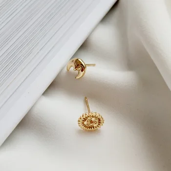 925 sterling silver jewelry Silver design Wacky sun moon accessories wholesale fashion jewelry earring
925 sterling silver jewelry Silver design Wacky sun moon accessories wholesale fashion jewelry earring