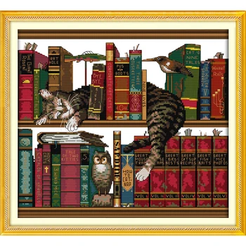 Everlasting Love Christmas The Cat On The Shelf Chinese Cross Stitch Kits Ecological Cotton Stamped 11 New Store Sales Promotion
Everlasting Love Christmas The Cat On The Shelf Chinese Cross Stitch Kits Ecological Cotton Stamped 11 New Store Sales Promotion