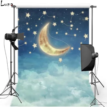 MEHOFOTO Cartoon Moon Vinyl Photography Background For Newborn Night Sky New Fabric Flannel Background For Photo Studio 2716
MEHOFOTO Cartoon Moon Vinyl Photography Background For Newborn Night Sky New Fabric Flannel Background For Photo Studio 2716