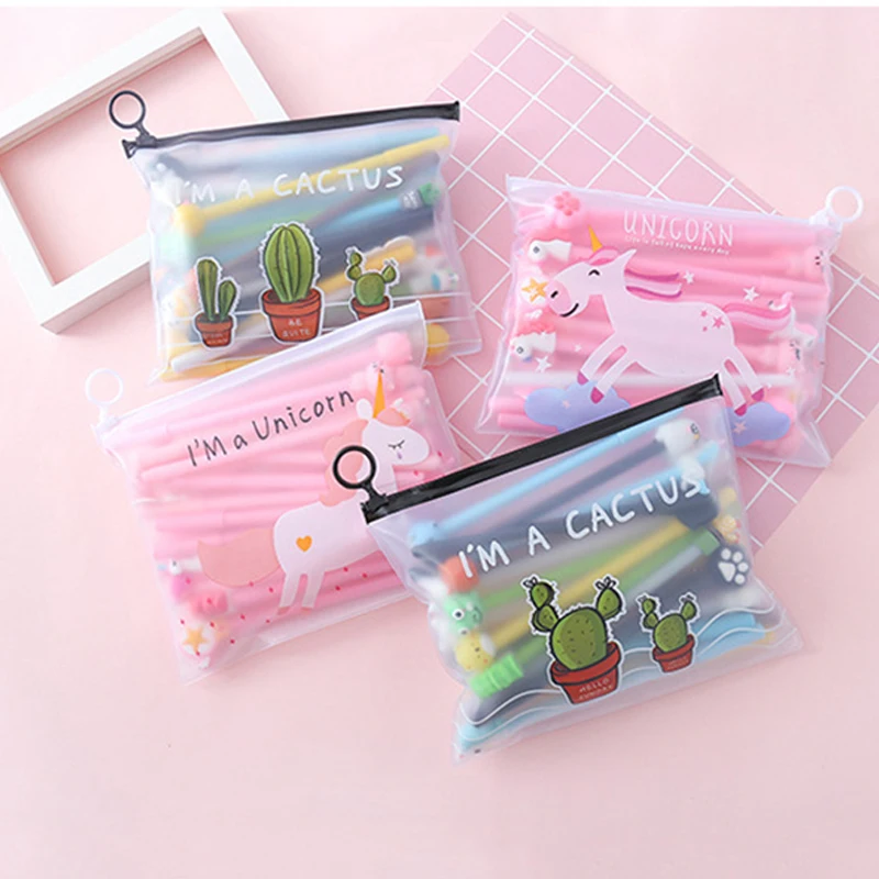 Kawaii Anime Cactus Unicorn 20 pieces Pens Cartoon Pink Stationery Gel Pen Set With File Document Folder For Boy Girl Animal
Kawaii Anime Cactus Unicorn 20 pieces Pens Cartoon Pink Stationery Gel Pen Set With File Document Folder For Boy Girl Animal