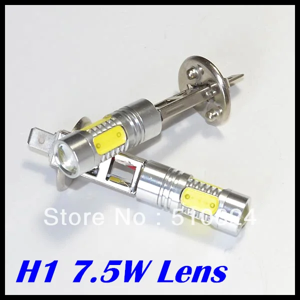 2Pcs/Lot High Power 7.5W Super Bright H1 led Car Vehicle LED White Day Driving Fog Light Bulb Lamp
2Pcs/Lot High Power 7.5W Super Bright H1 led Car Vehicle LED White Day Driving Fog Light Bulb Lamp
