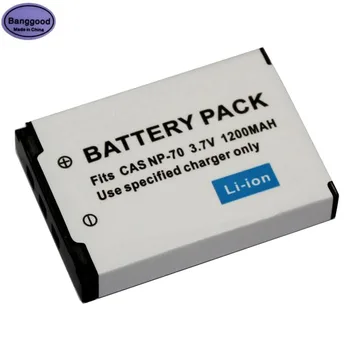 3.7V 1200mAh CNP-70 NP-70 CNP70 NP70 Digital Camera Battery Pack for CASIO EX-Z150 EX-Z250 EX Z150 Z250
3.7V 1200mAh CNP-70 NP-70 CNP70 NP70 Digital Camera Battery Pack for CASIO EX-Z150 EX-Z250 EX Z150 Z250