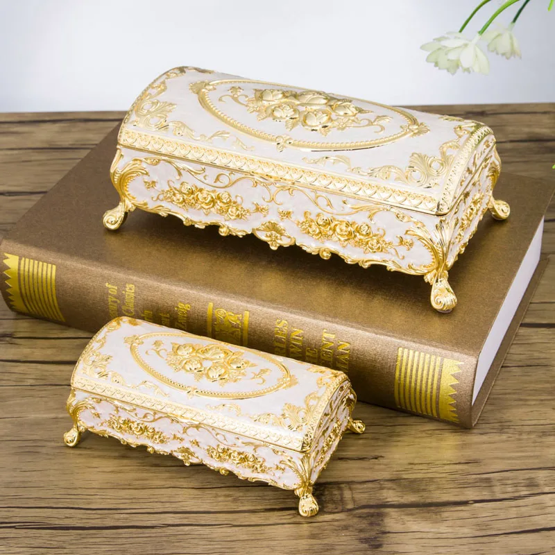 New Creative European Rectangular Rose Jewelry Box High-end Birthday Wedding Gift Box Storage Box
New Creative European Rectangular Rose Jewelry Box High-end Birthday Wedding Gift Box Storage Box