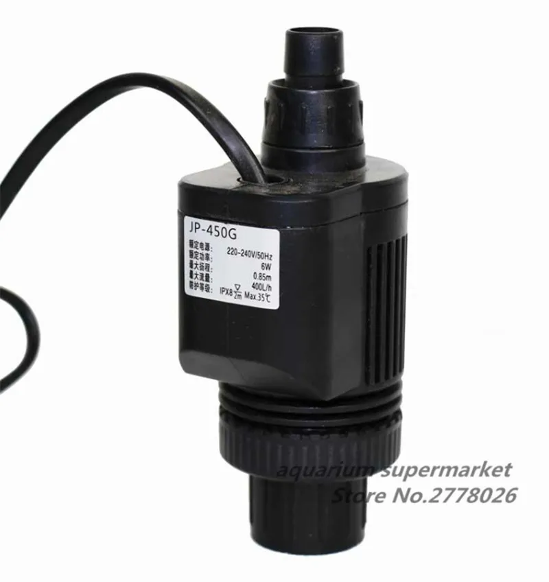 220V JP-450G 6W Water Pump for Sunsun HW-603b HW-602b Filter Canister Replacement Component Filter Original Accessories
220V JP-450G 6W Water Pump for Sunsun HW-603b HW-602b Filter Canister Replacement Component Filter Original Accessories