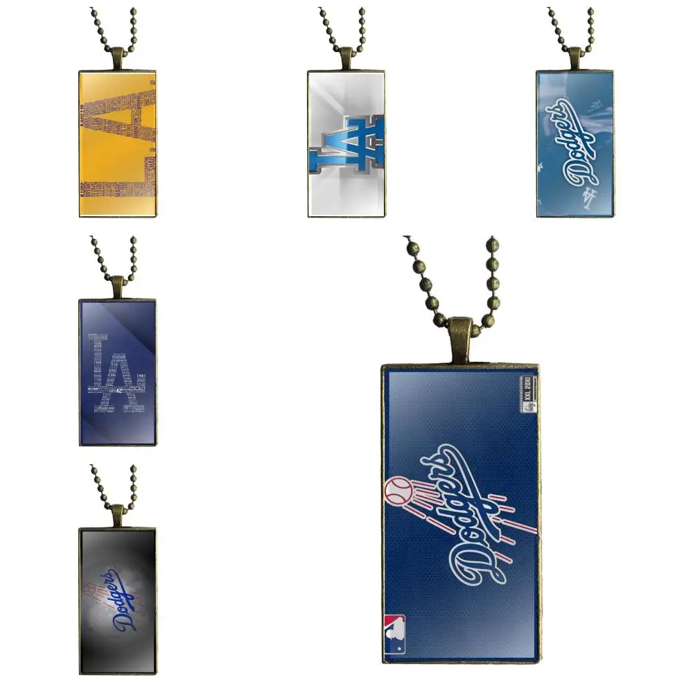 Glass Cabochon Jewelry Bronze Color With Long Pendant Choker Rectangle Necklace For Women Wedding Los Angeles La Dodgers
Glass Cabochon Jewelry Bronze Color With Long Pendant Choker Rectangle Necklace For Women Wedding Los Angeles La Dodgers