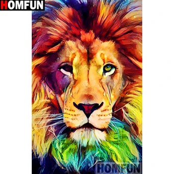 HOMFUN Full Square/Round Drill 5D DIY Diamond Painting "Colored lion" Embroidery Cross Stitch 5D Home Decor Gift A14473
HOMFUN Full Square/Round Drill 5D DIY Diamond Painting "Colored lion" Embroidery Cross Stitch 5D Home Decor Gift A14473