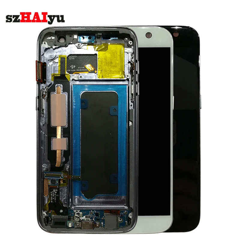 SZHAIYU Touch Screen Digitizer For Samsung Galaxy S7 G930A G930F G930 Screen LCD Display 2560x1440 5.1inch Frame Housing
SZHAIYU Touch Screen Digitizer For Samsung Galaxy S7 G930A G930F G930 Screen LCD Display 2560x1440 5.1inch Frame Housing