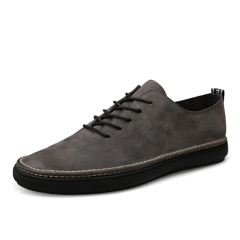 Genuine Leather Men Casual Shoes Lace Up Male Luxury Flats Comfy Sneakers Quality Autumn Walking Shoes Man Fashion Plus Size
Genuine Leather Men Casual Shoes Lace Up Male Luxury Flats Comfy Sneakers Quality Autumn Walking Shoes Man Fashion Plus Size