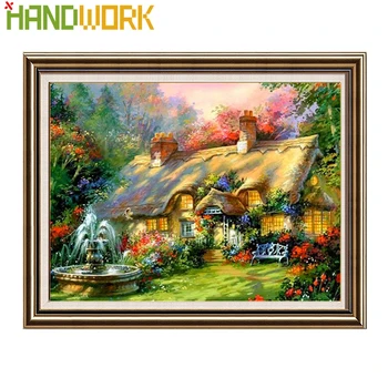 HILIFE Dream House Pattern Embroidery kits DIY Home Decor Painting 11CT Print Cloth Needlework Sets Cross Stitch Scenic
HILIFE Dream House Pattern Embroidery kits DIY Home Decor Painting 11CT Print Cloth Needlework Sets Cross Stitch Scenic