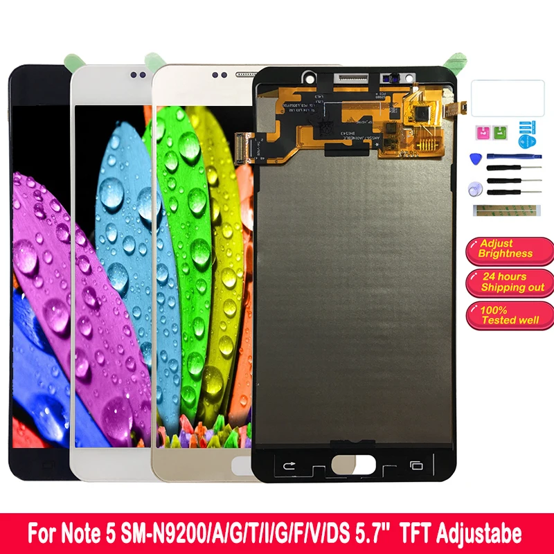 SZMUGUA Note 5 LCD for SAMSUNG Galaxy Note 5 LCD Touch Screen Digitizer Assembly SM-N920 N920C N920A N9200 N920C TFT 5.7''
SZMUGUA Note 5 LCD for SAMSUNG Galaxy Note 5 LCD Touch Screen Digitizer Assembly SM-N920 N920C N920A N9200 N920C TFT 5.7''