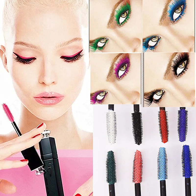 8 Colors Mascara 3d Fiber Lash Eyelash Volume Lengthening mascara Long Lasting Professional Makeup 2018 Mask Black Pop Cosmetics
8 Colors Mascara 3d Fiber Lash Eyelash Volume Lengthening mascara Long Lasting Professional Makeup 2018 Mask Black Pop Cosmetics