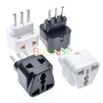 Lot 5 Italian, Uruguay Travel Adapter 2 Outlet Port Convert AU/UK/EU/GE/US/China.... World Plug AC100~250V 10A Black Color
Lot 5 Italian, Uruguay Travel Adapter 2 Outlet Port Convert AU/UK/EU/GE/US/China.... World Plug AC100~250V 10A Black Color