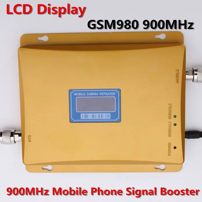LCD Display GSM 900Mhz Mobile Phone GSM980 Signal Booster , cell phone GSM Signal Repeater , Signal Amplifier + Power Supply
LCD Display GSM 900Mhz Mobile Phone GSM980 Signal Booster , cell phone GSM Signal Repeater , Signal Amplifier + Power Supply