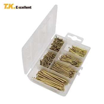 T.K.EXCELLENT Nails for Woodworking Plated Brass Nails Copper Plating Nais Round Semicircle Head Decorative Fasteners 500pcs
T.K.EXCELLENT Nails for Woodworking Plated Brass Nails Copper Plating Nais Round Semicircle Head Decorative Fasteners 500pcs
